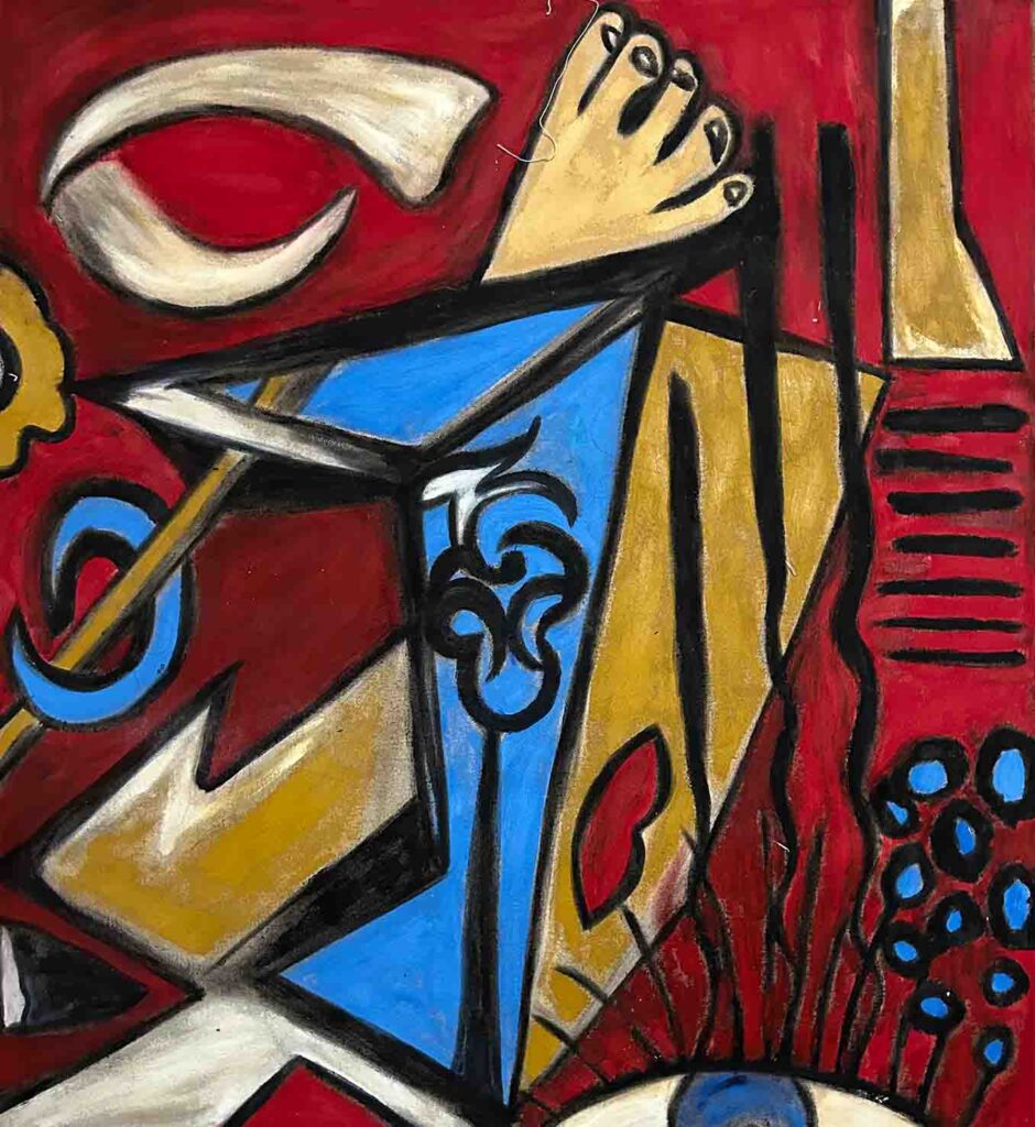 The Room - Painting - Ramin Fahrenheit